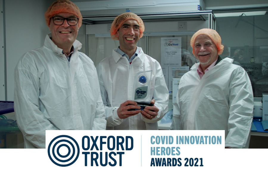Oxford Trust Covid Innovation Heroes Award 2021